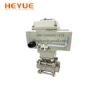 Elektromotorizēts 3-datora lodveida vārsts