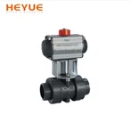 Pneimatiskais PVC lodveida vārsts